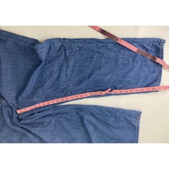 Land's End Classic Fit Straight Jeans Plus-Size Cotton Item 269026 - 26W Reg. - Picture 4 of 9